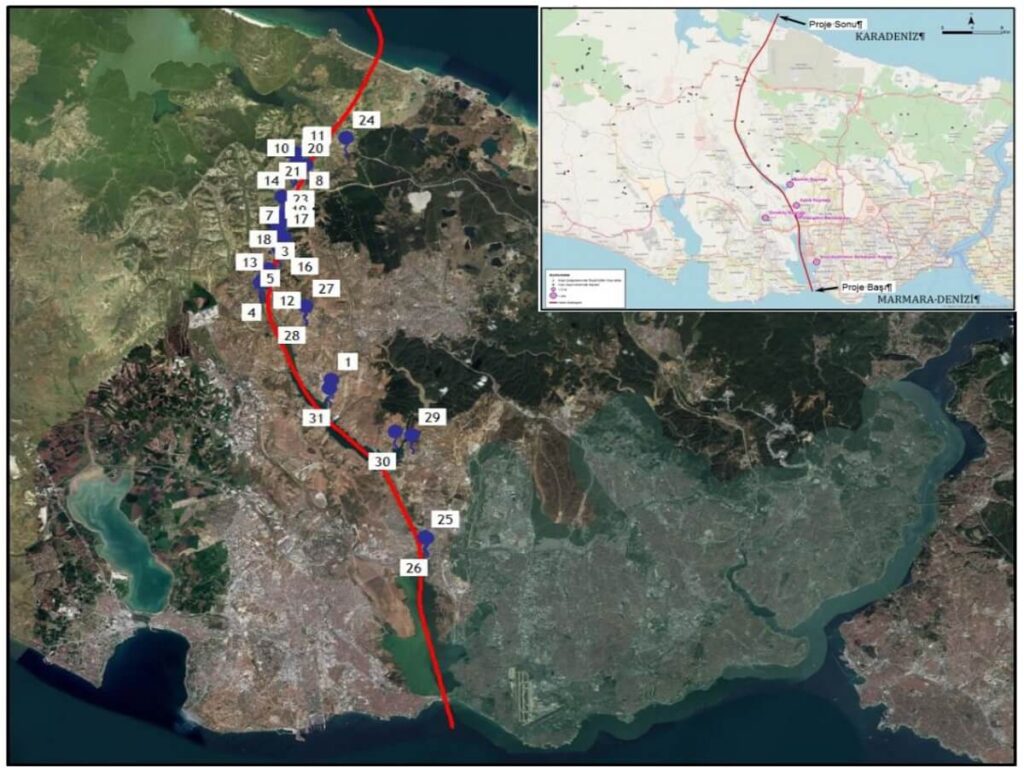 Kanal İstanbul Projesi İçin ABD Tarafından Hazırlanan Harita İddiası